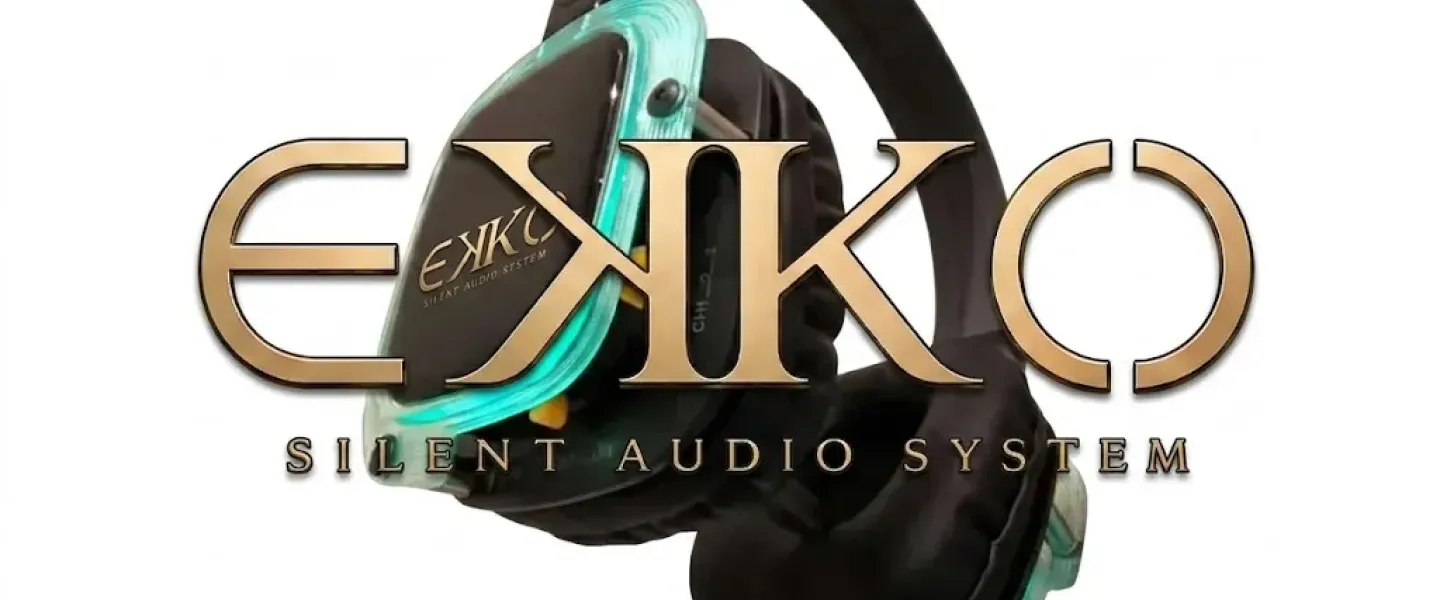 Auriculares EKKO con logotipo Silent Audio System